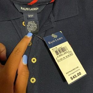 Baby Ralph Lauren blue dress